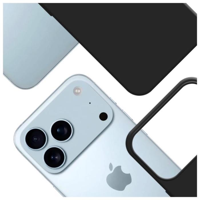 3MK - 3MK iPhone 17 Pro Mobilskal MagSafe Hardy Silikon - Grafit