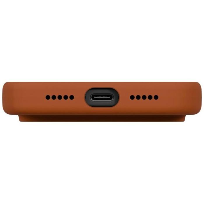 UNIQ - UNIQ iPhone 17 Pro Mobilskal MagSafe Lino - Orange