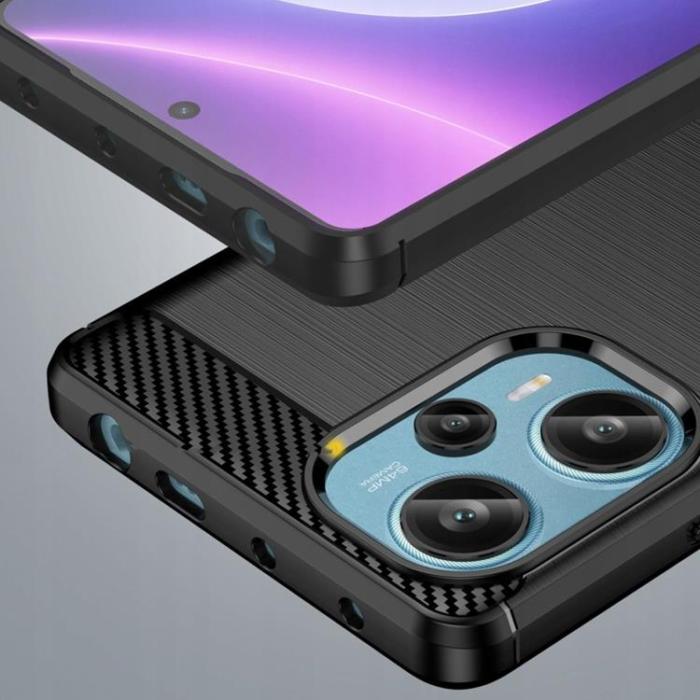 UTGATT - Tech-Protect Xiaomi Poco F5 Mobilskal TPU Carbon