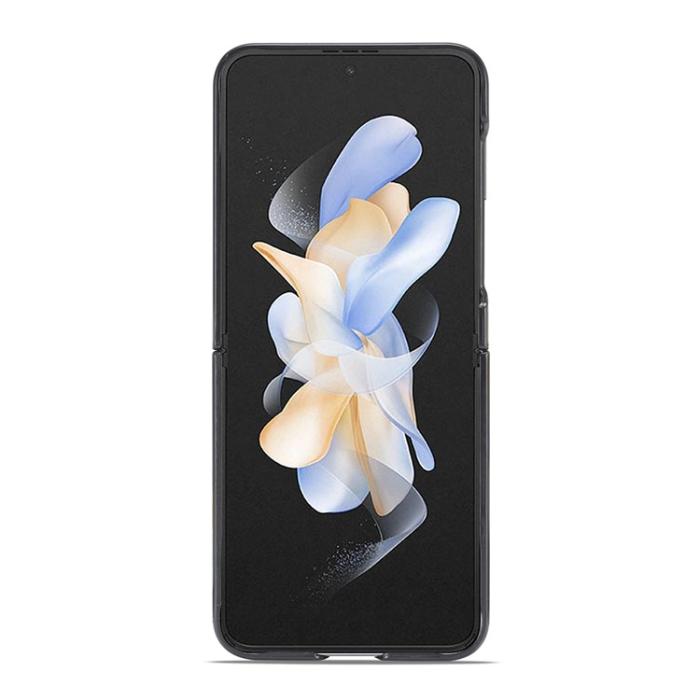 LC.imeeke - LC.IMEEKE Galaxy Z Flip 5 Mobilskal Carbon Fiber - Svart