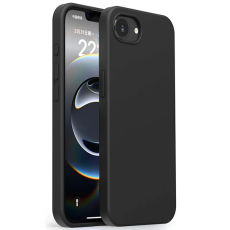 A-One Brand - iPhone 16e Mobilskal Ultra Thin Silikon - Svart