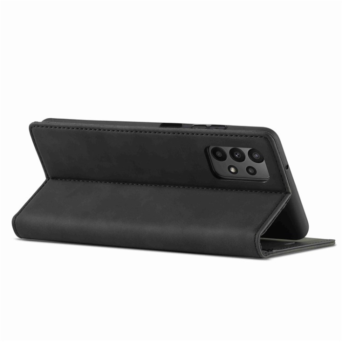 LC.imeeke - LC.IMEEKE Galaxy A23 4G/5G Plånboksfodral Magnetic - Svart