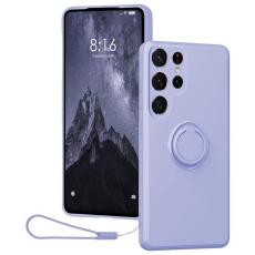 A-One Brand - Galaxy S25 Ultra Mobilskal Ring Kickstand med Rem