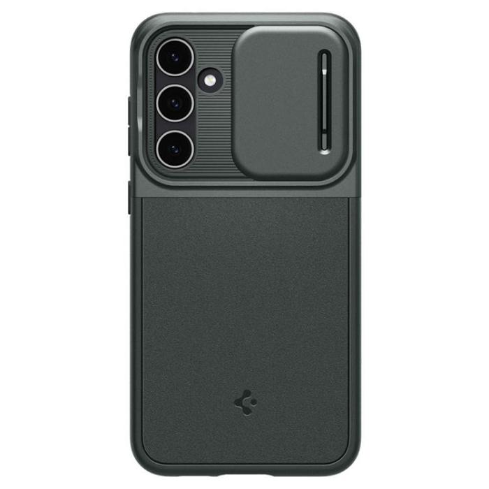 UTGATT - Spigen Galaxy S23 FE Mobilskal Optik Armor - Abyss Grön
