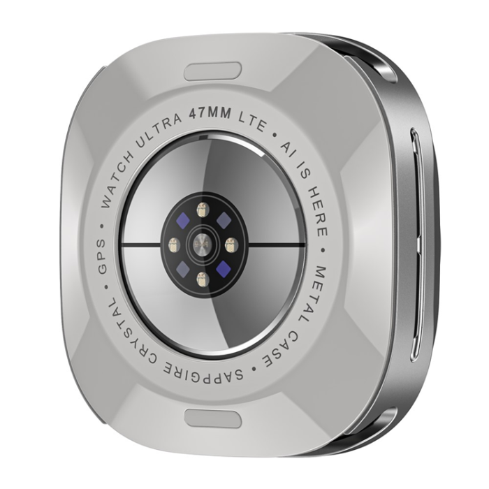 A-One Brand - Galaxy Watch Ultra (47mm) Skal Aluminum - Grå/Orange