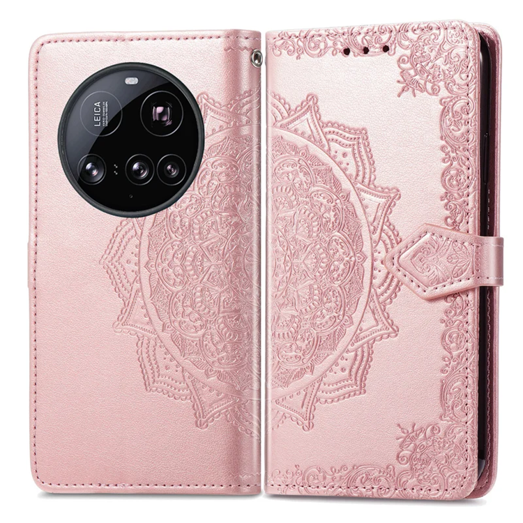 Xiaomi 15 Ultra Plånboksfodral Mandala Flower Läder | 2353 | AlltMobil