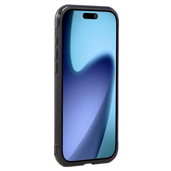 A-One Brand - iPhone 17 Pro Max Mobilskal MagSafe TPU+PC Transparent - Svart