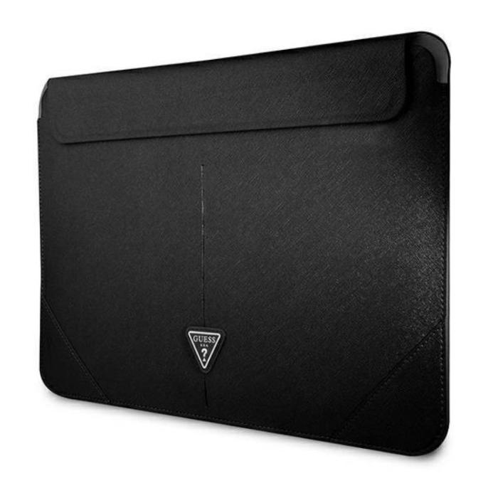 Guess - Guess Datorfodral 13/14'' Saffiano Triangle Logo - Svart