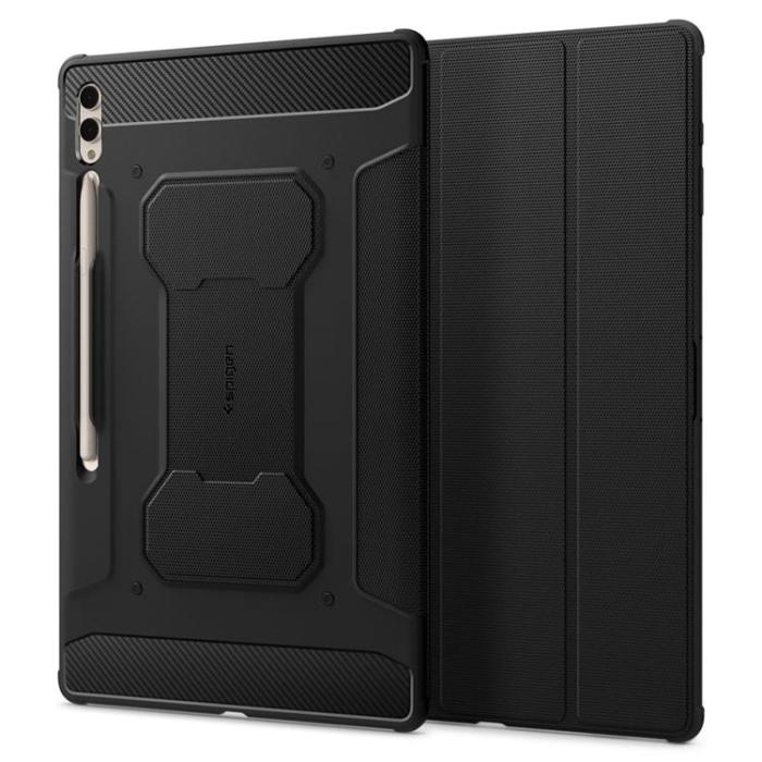 UTGATT - Spigen Galaxy Tab S9 Ultra Fodral Rugged Armor Pro - Svart