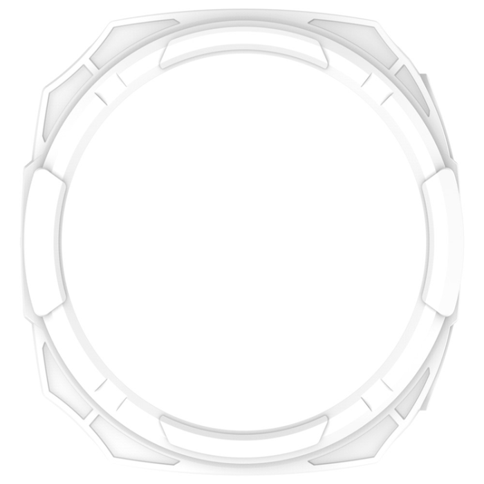 A-One Brand - Galaxy Watch 8 Classic (46mm) Skal Hollow Design - Vit
