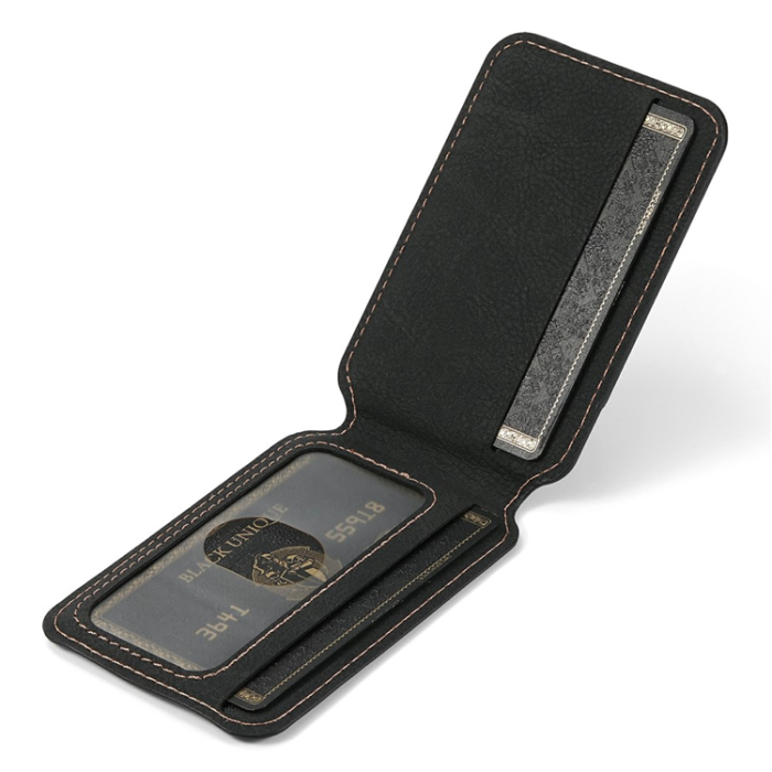 SUTENI - SUTENI iPhone 17 Mobilskal MagSafe Kickstand H16 -Svart