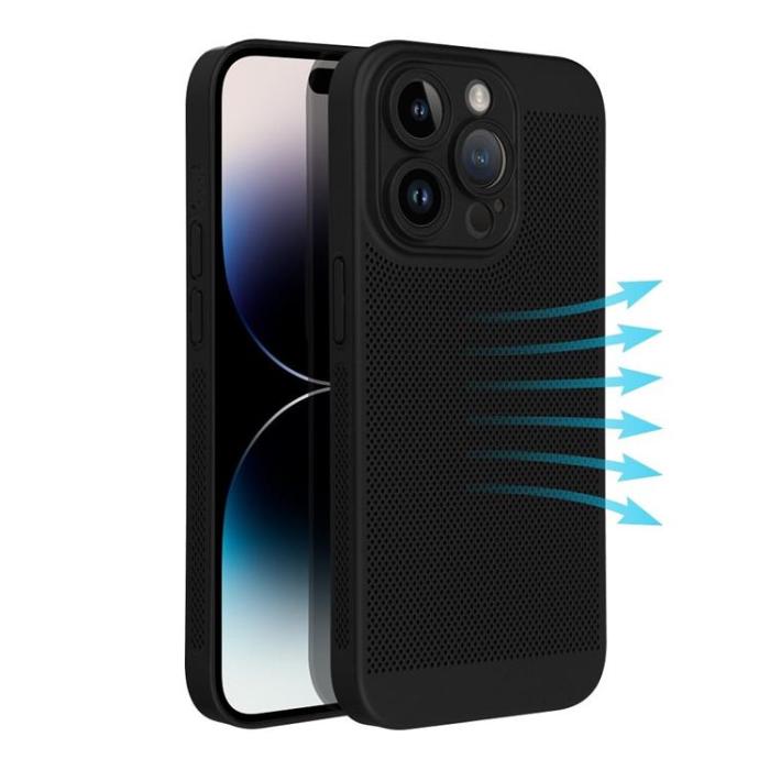OEM - Xiaomi Redmi Note 13 Pro 4G Mobilskal Breezy - Svart
