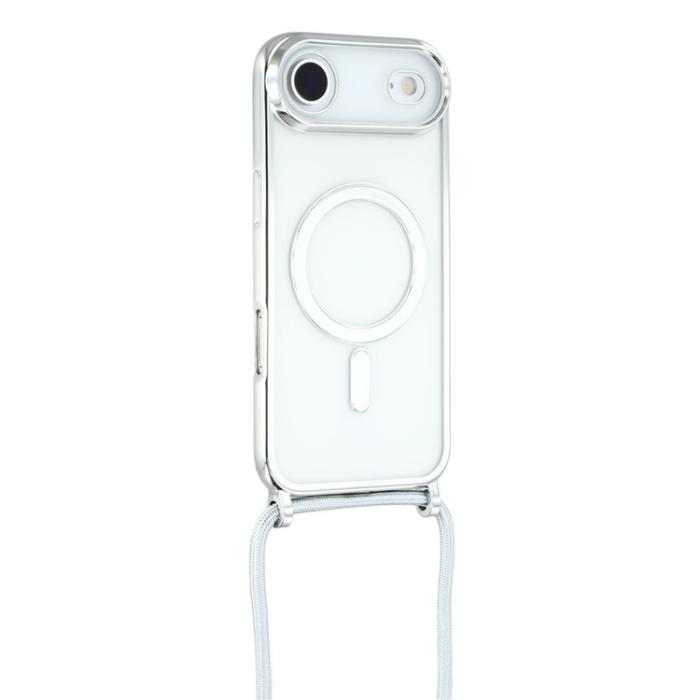 A-One Brand - iPhone Air Mobilskal MagSafe Electroplating Edge TPU - Silver