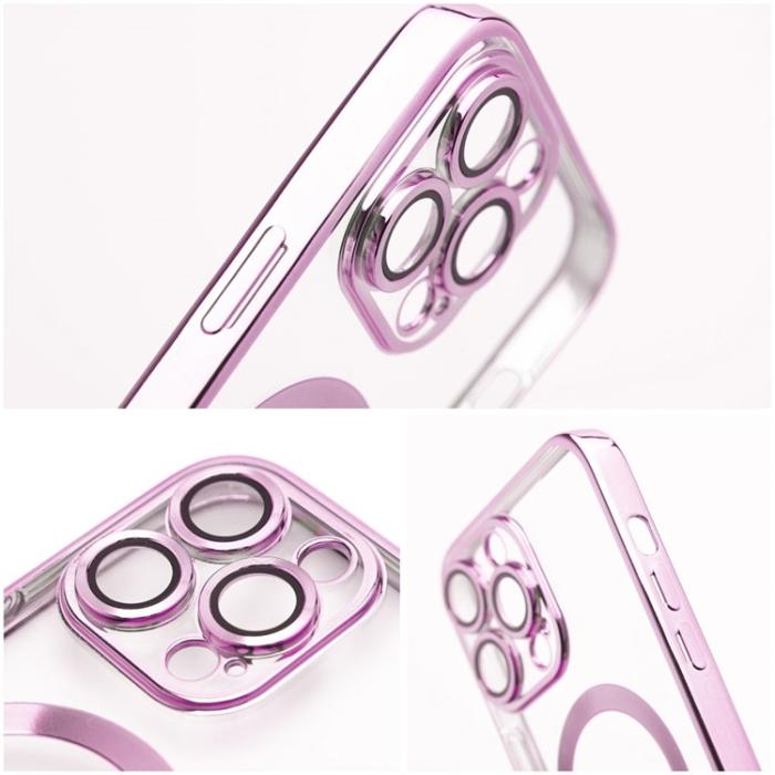 OEM - iPhone 15 Mobilskal MagSafe Electro - Rose Guld
