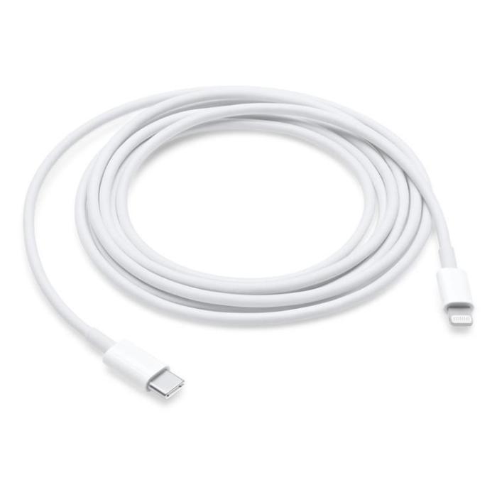 Apple - Apple USB-C till Lightning kabel 2m - Vit