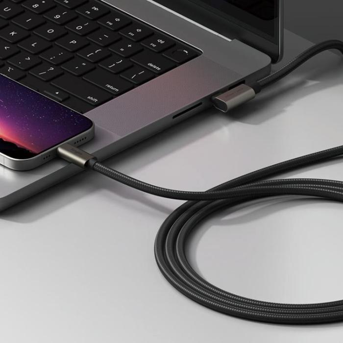 Ringke - Ringke USB 3.2 Gen 2x2 Type-C 90 Degree Kabel PD 240W 200cm