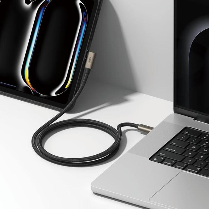 Ringke - Ringke USB 3.2 Gen 2x2 Type-C 90 Degree Kabel PD 240W 200cm
