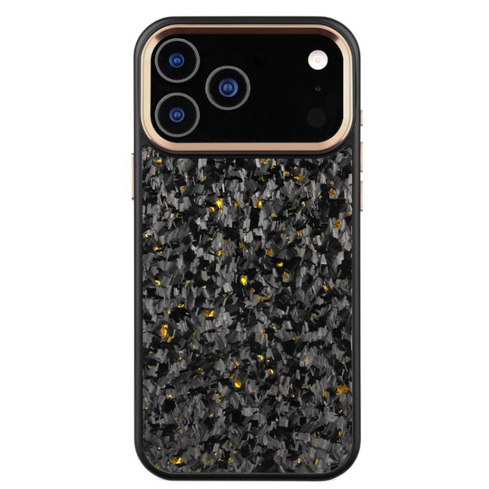 A-One Brand - Mobilskal till iPhone 17 Pro MagSafe Aramid Fiber Forged - Guld