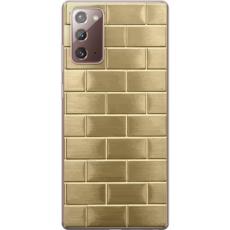 iSecrets - Mobilskal till Samsung Galaxy Note20 med Gyllene Murstenar
