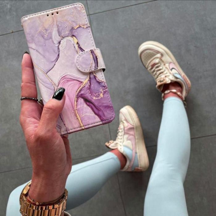 Tech-Protect - Tech-Protect Galaxy A14 5G Plånboksfodral - Marble