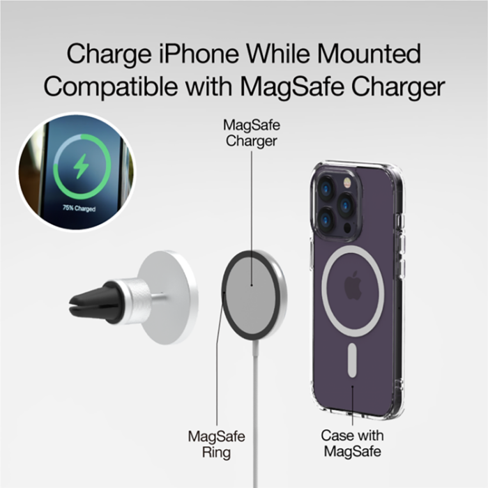 Just Mobile - Just Mobile Magsafe AluDisc Go - Silver