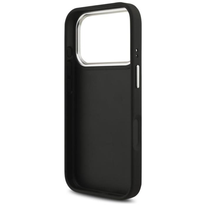 Guess - Guess iPhone 17 Pro Mobilskal Grained Big 4G Classic Logo - Svart
