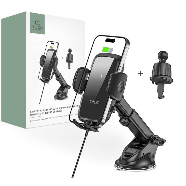 Tech-Protect Billaddare Och Billhallare - Svart | 505295 | AlltMobil