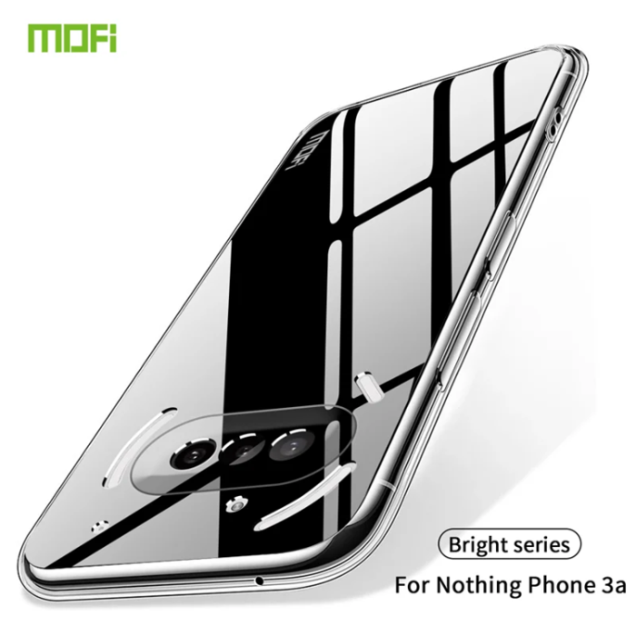Mofi - MOFI Nothing Phone (3a) Mobilskal Ultra-Thin TPU - Clear