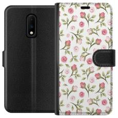 iSecrets - Plånboksfodral till OnePlus 7 med Blommigt