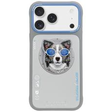 NIMMY - Nimmy iPhone 17 Pro Max Mobilskal MagSafe Glasses Cool Dog - Grå