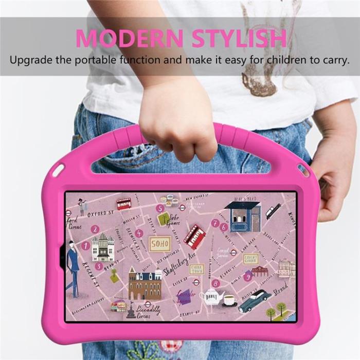 A-One Brand - Galaxy Tab A9 Skal Kickstand Shockproof - Ros