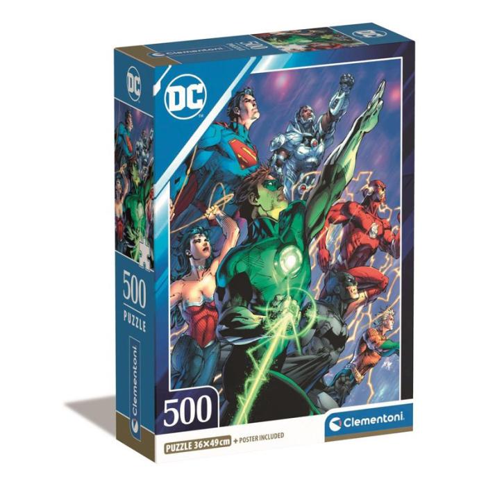 CLEMENTONI - CLEMENTONI Pussel 500 Pcs CB High Quality Collection DC Comics (2)