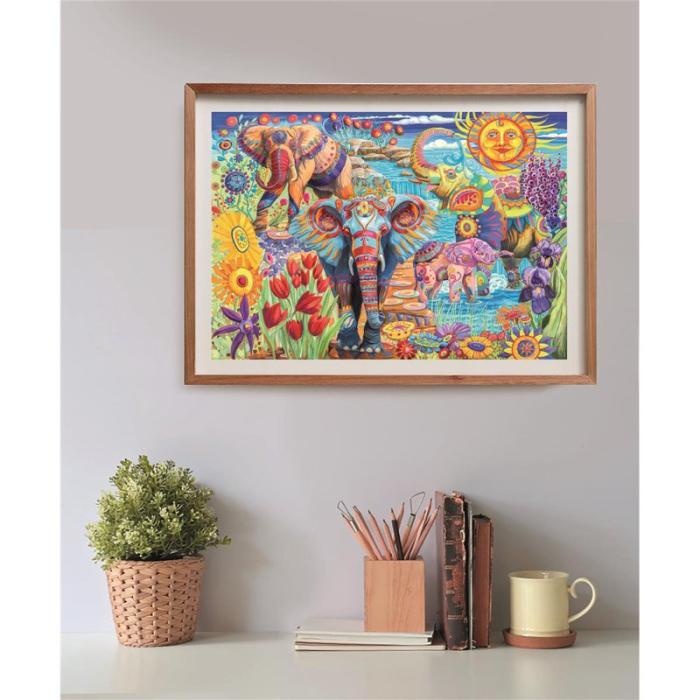 CLEMENTONI - CLEMENTONI Pussel 500 Pcs CB High Quality Collection Elephants Carnival