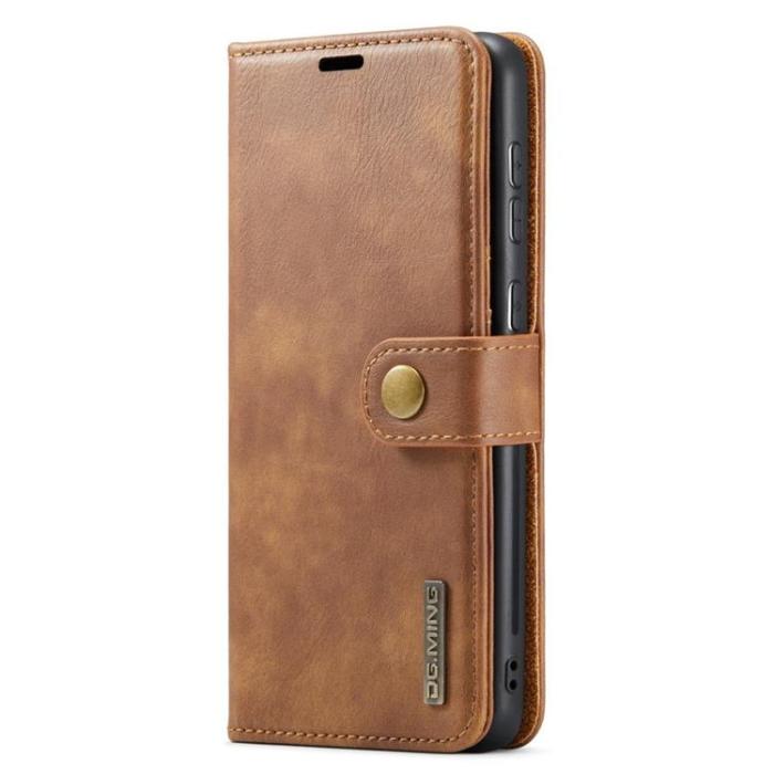 DG.MING - DG.MING Folio Flip Detachable Plånboksfodral Galaxy A33 5G - Brun