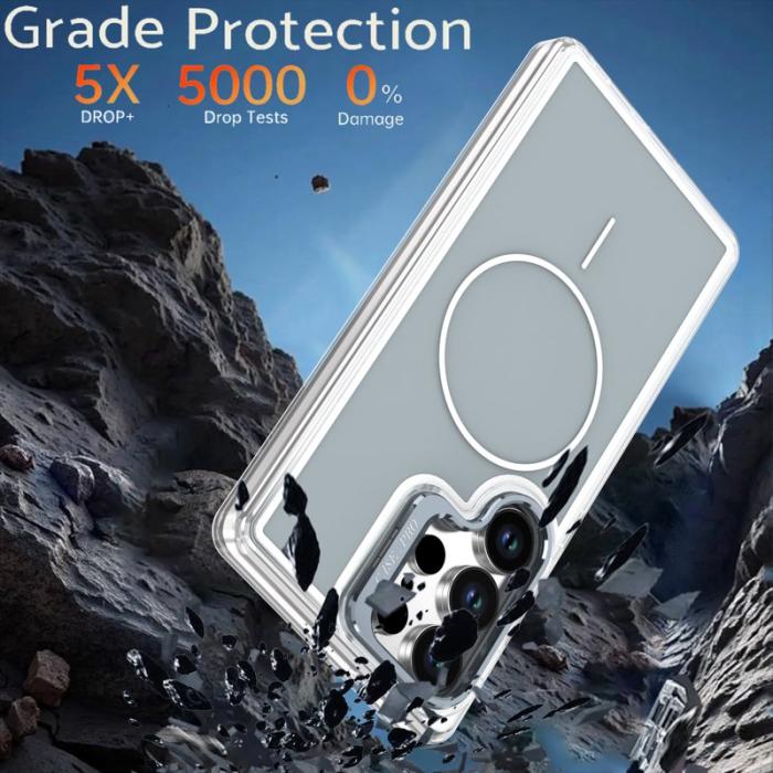 OEM - Mobilskal för Samsung Galaxy S26 Ultra Magnetiskt Kickstand TPU - Grå