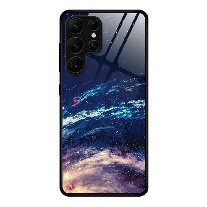 OEM - Mobilskal för Samsung Galaxy S26 Ultra Härdat glas + PC + TPU - Mjölkvägen