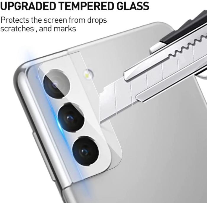 A-One Brand - [2-PACK] Kameralinsskydd i Härdat Glas Samsung Galaxy S22