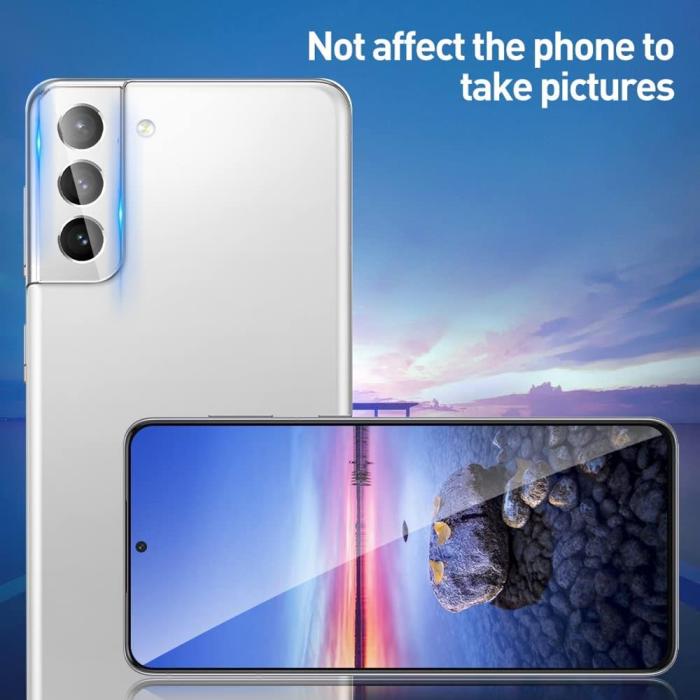 A-One Brand - [2-PACK] Kameralinsskydd i Härdat Glas Samsung Galaxy S22