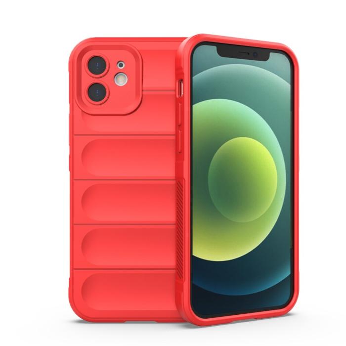 A-One Brand - iPhone 7/8/SE 2020/SE 2022 Skal Shockproof Rugged TPU - Röd
