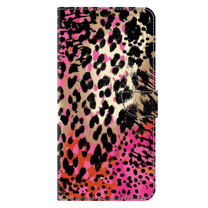 A-One Brand - Galaxy A17 5G Plånboksfodral Pattern Printing - Svart/Röd Spots