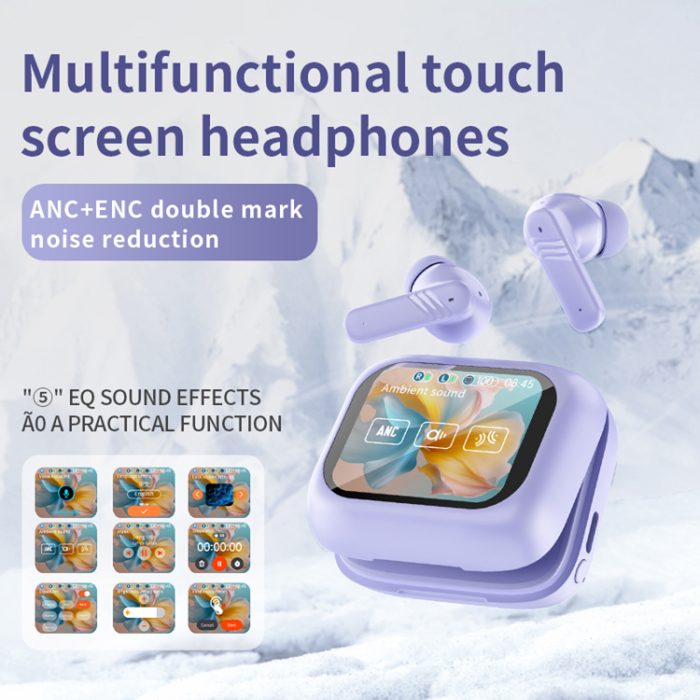 A-One Brand - TWS Trådlösa Bluetooth-Hörlurar 5.0 In-Ear ANC + ENC LX-10