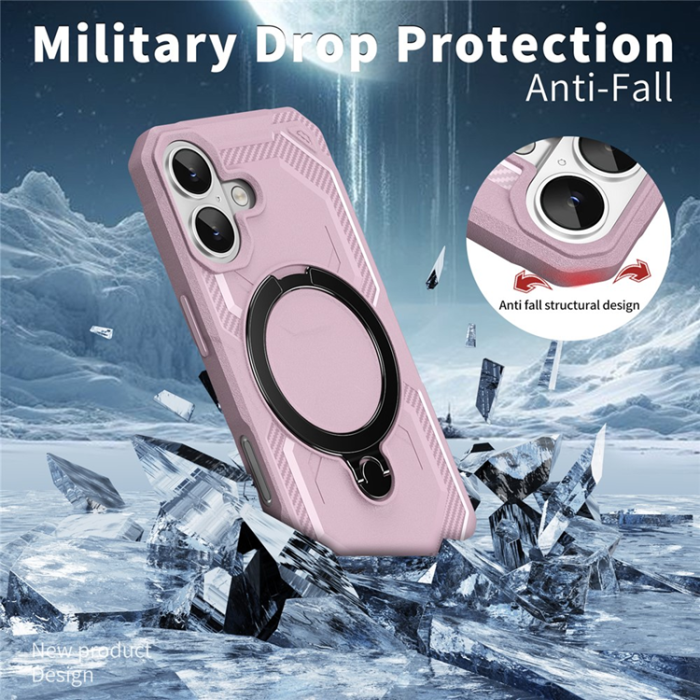 A-One Brand - iPhone 17 Mobilskal MagSafe Kickstand TPU + PC