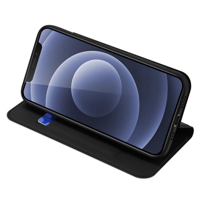 Dux Ducis - DUX DUCIS iPhone 13 Fodral i DesignLäder - Svart