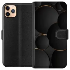 Gustaf - Pl&aring;nboksfodral till Apple iPhone 11 Pro Max med Lyxig Cirklar