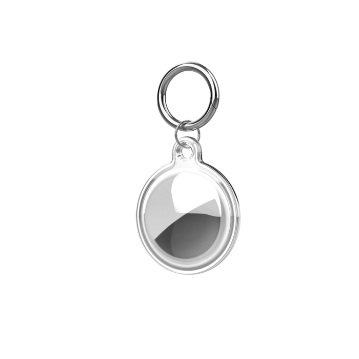OEM - [4-Pack] AirTag Skal Vattentätt - Transparent/Blå/Grön/Rosa