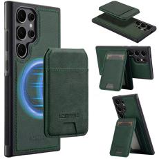 LC.imeeke - LC.IMEEKE L3 Samsung Galaxy S24 Ultra Fodral KonstL&auml;der - Gr&ouml;n