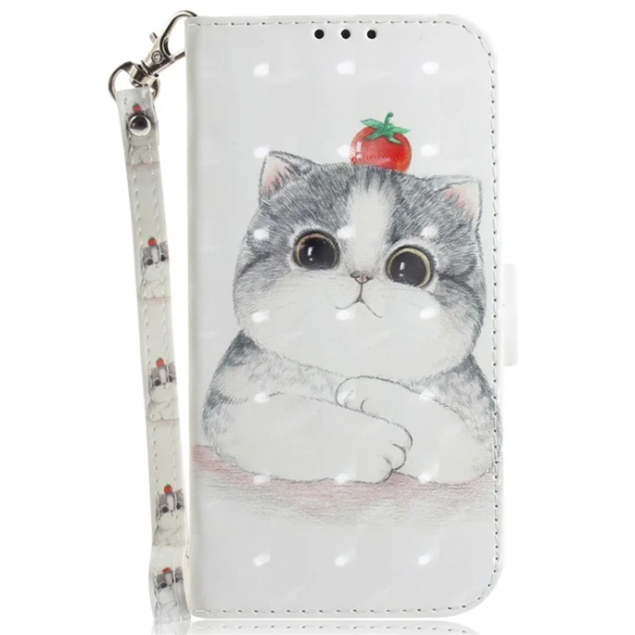 A-One Brand - Sony Xperia 10 VII Plånboksfodral med Handledsrem - Cat