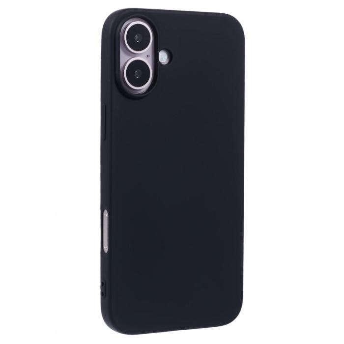 X-Level - X-LEVEL Mobilskal till iPhone 16 Plus Smooth Soft TPU - Svart