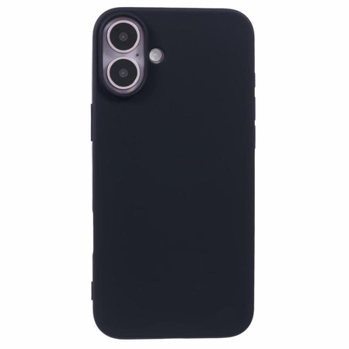 X-Level - X-LEVEL Mobilskal till iPhone 16 Plus Smooth Soft TPU - Svart