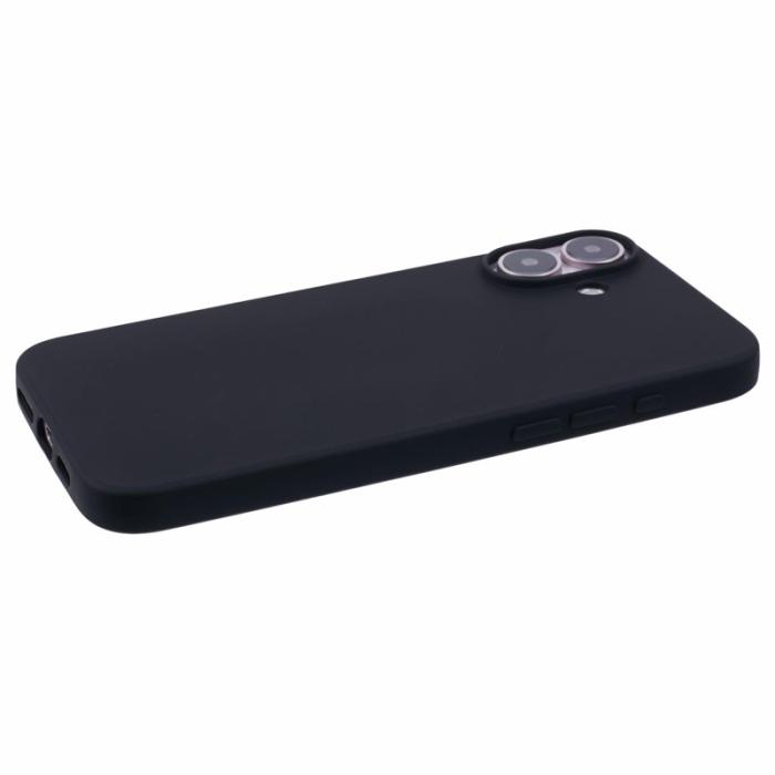 X-Level - X-LEVEL Mobilskal till iPhone 16 Plus Smooth Soft TPU - Svart